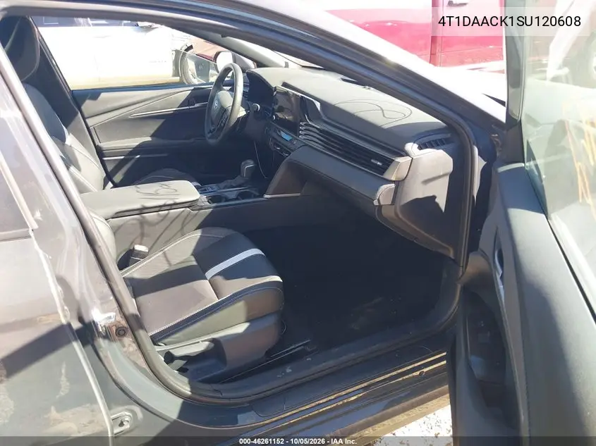 2025 TOYOTA CAMRY VIN 4T1DAACK1SU120608 — фото 5