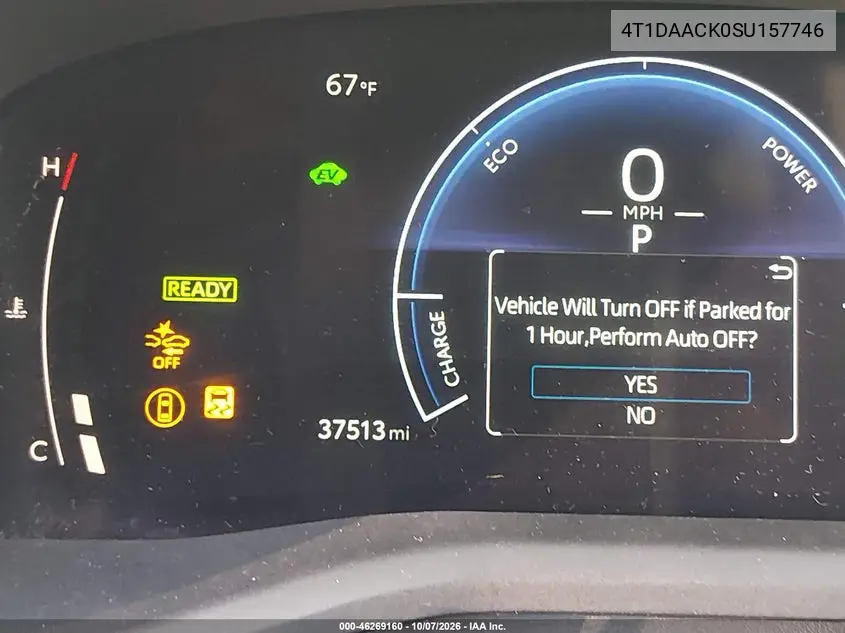 2025 TOYOTA CAMRY VIN 4T1DAACK0SU157746 — фото 16