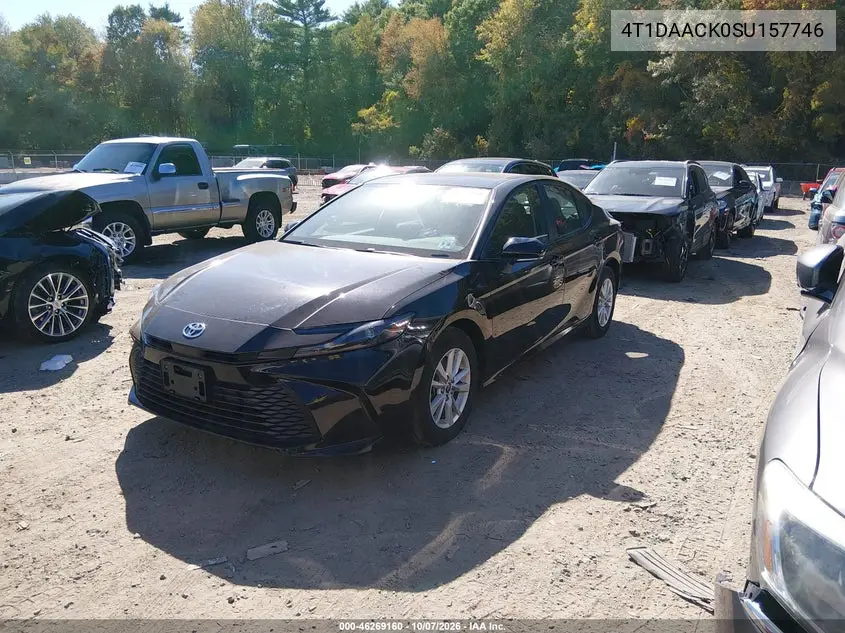 2025 TOYOTA CAMRY VIN 4T1DAACK0SU157746 — фото 2
