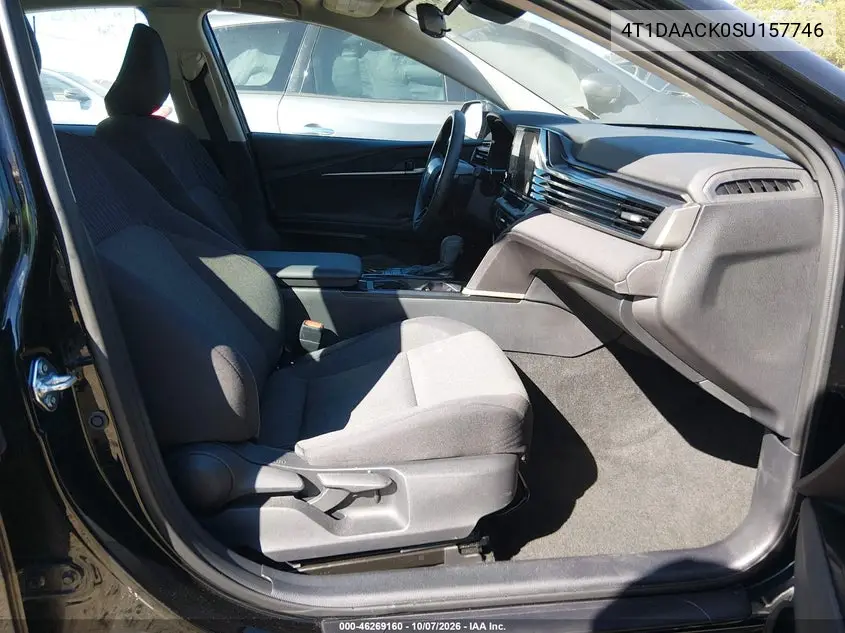 2025 TOYOTA CAMRY VIN 4T1DAACK0SU157746 — фото 5