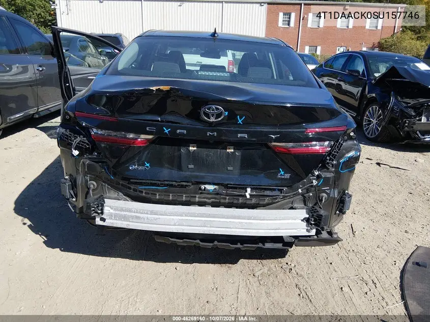 2025 TOYOTA CAMRY VIN 4T1DAACK0SU157746 — фото 6
