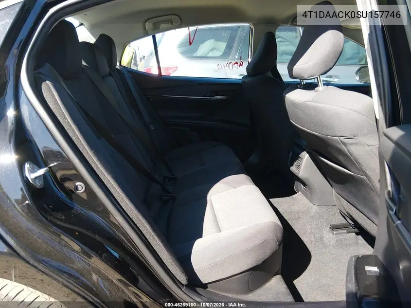 2025 TOYOTA CAMRY VIN 4T1DAACK0SU157746 — фото 8