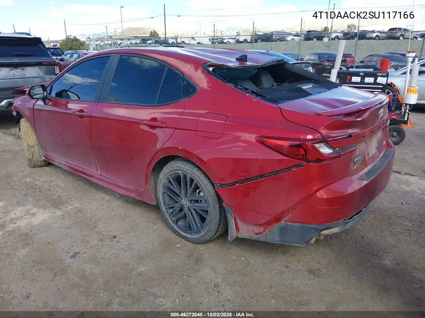 2025 TOYOTA CAMRY VIN 4T1DAACK2SU117166 — фото 3