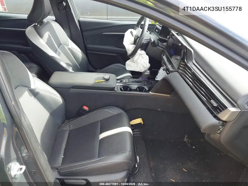 2025 TOYOTA CAMRY VIN 4T1DAACK3SU155778 — фото 5