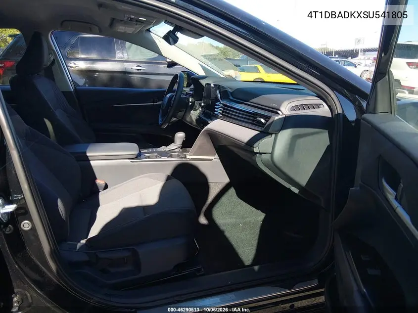 2025 TOYOTA CAMRY VIN 4T1DBADKXSU541805 — фото 5