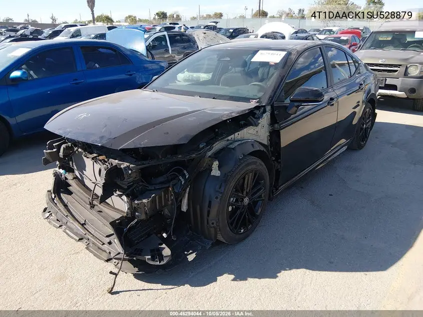 2025 TOYOTA CAMRY VIN 4T1DAACK1SU528879 — фото 2