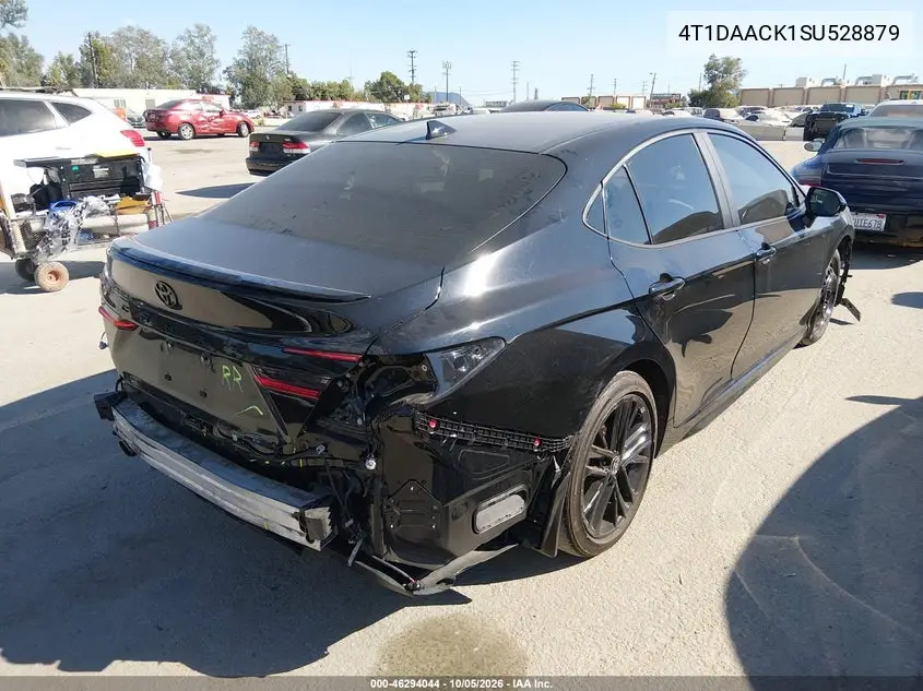 2025 TOYOTA CAMRY VIN 4T1DAACK1SU528879 — фото 4