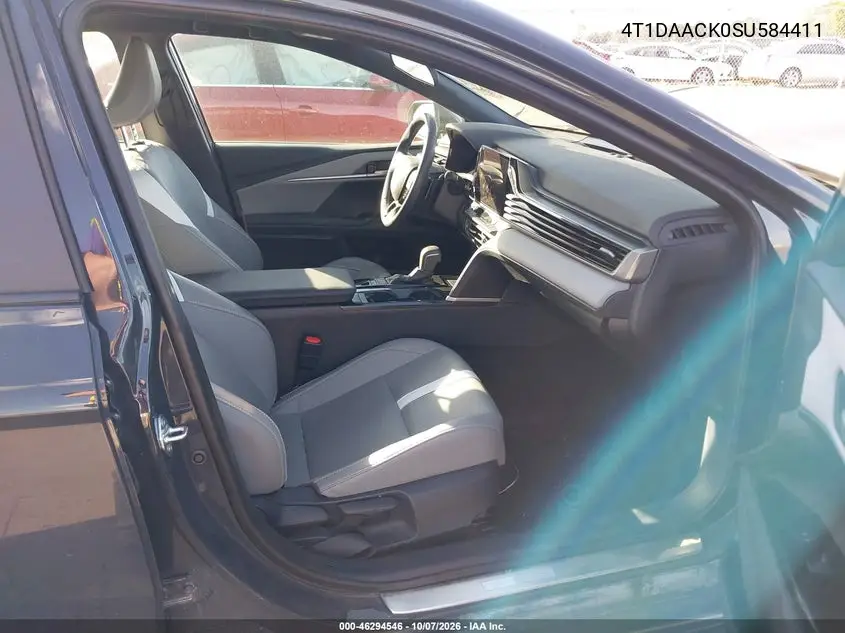 2025 TOYOTA CAMRY VIN 4T1DAACK0SU584411 — фото 5