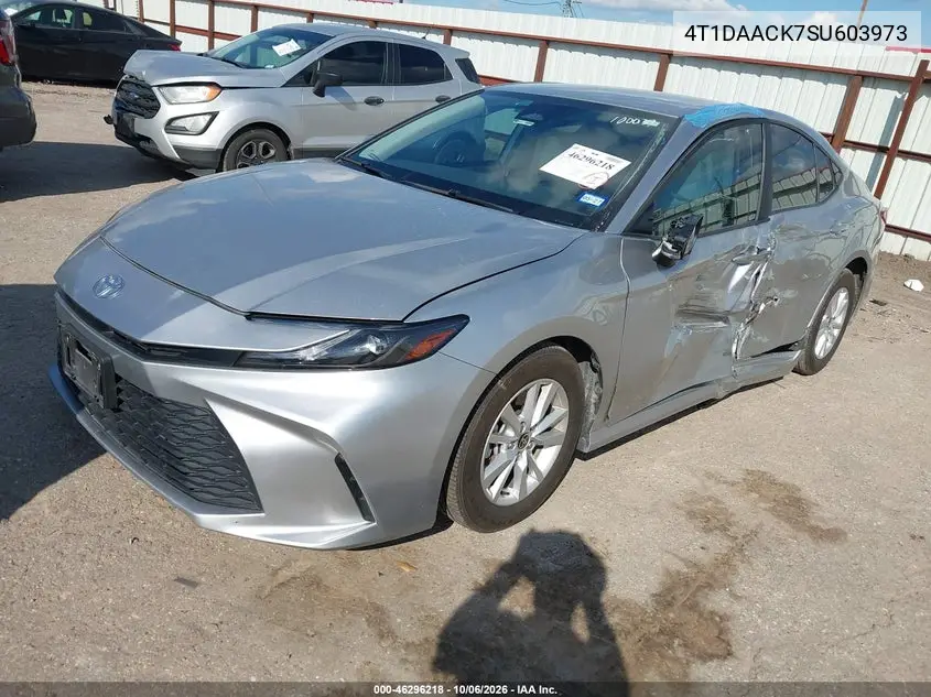 2025 TOYOTA CAMRY VIN 4T1DAACK7SU603973 — фото 2