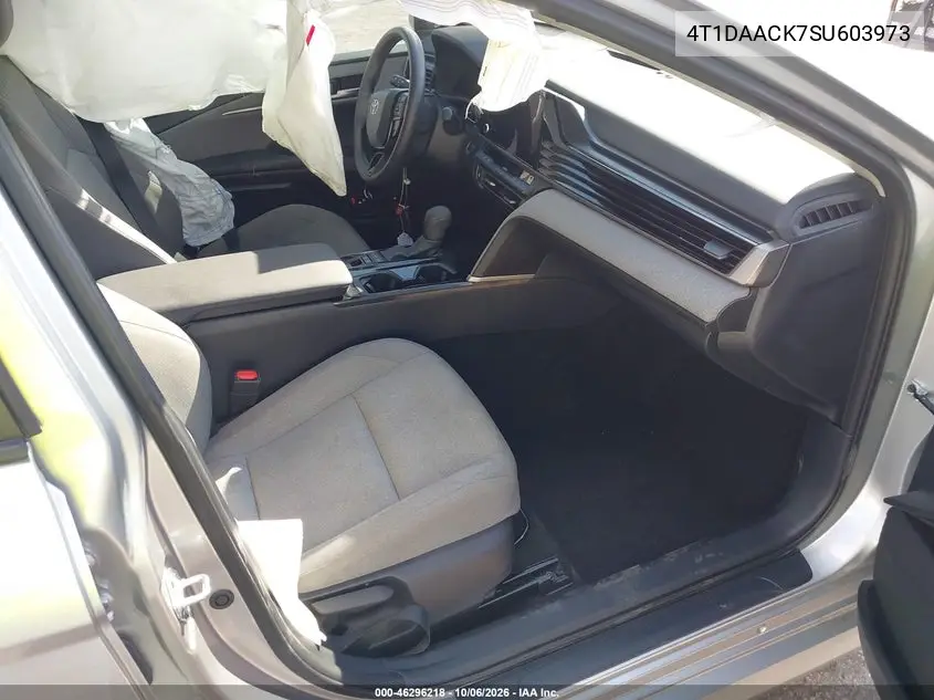 2025 TOYOTA CAMRY VIN 4T1DAACK7SU603973 — фото 5