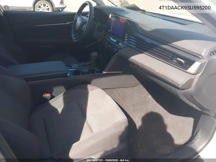 2025 TOYOTA CAMRY VIN 4T1DAACK9SU595200 — фото 5
