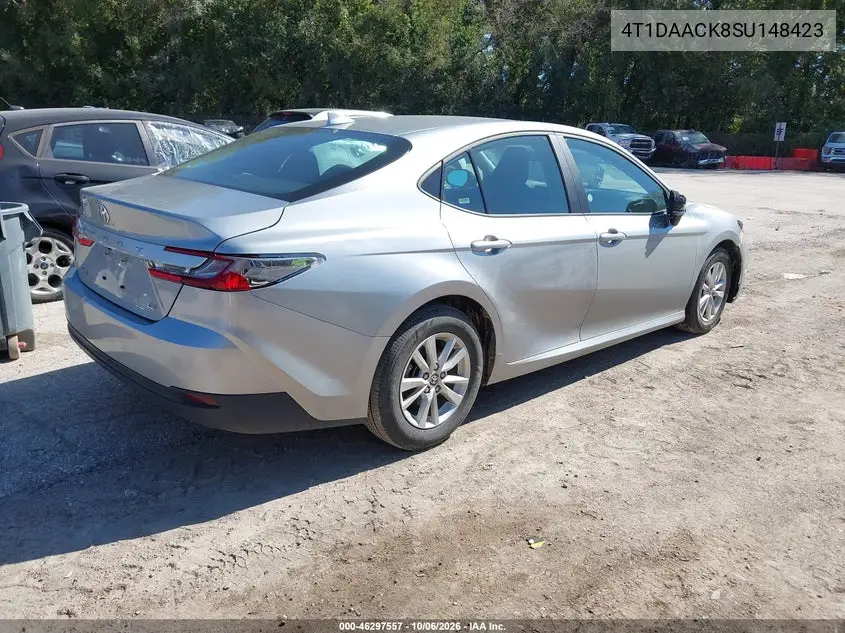 TOYOTA CAMRY 2025, VIN 4T1DAACK8SU148423