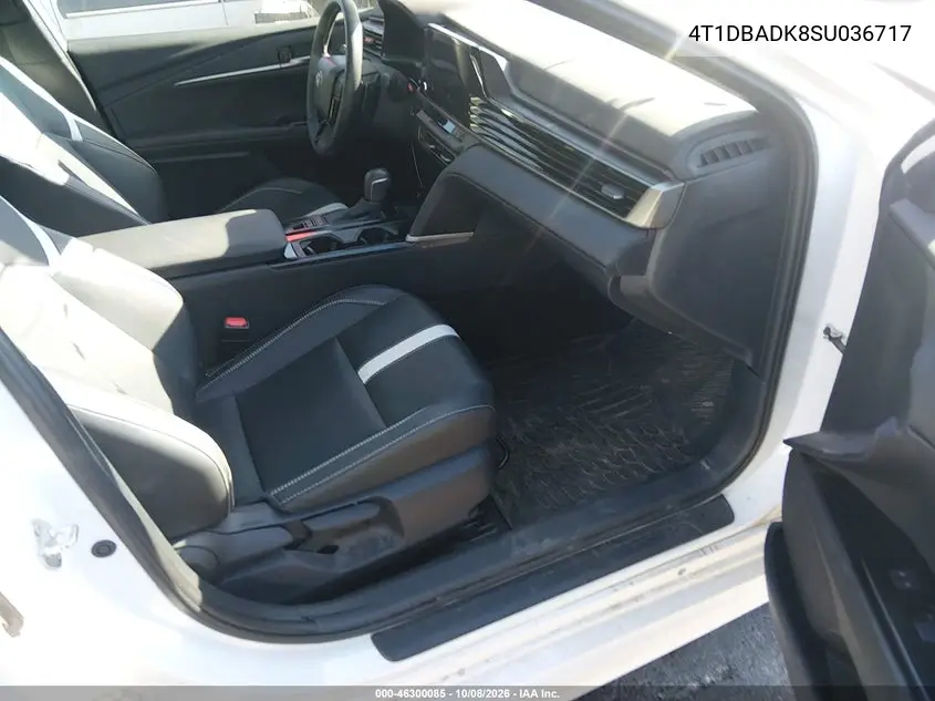 2025 TOYOTA CAMRY VIN 4T1DBADK8SU036717 — фото 5