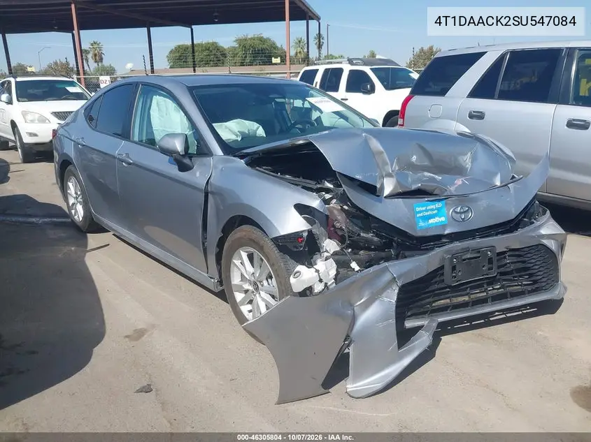 TOYOTA CAMRY 2025, VIN 4T1DAACK2SU547084