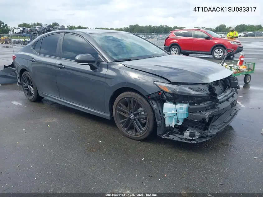 TOYOTA CAMRY 2025, VIN 4T1DAACK1SU083317