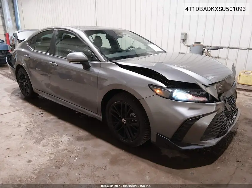 TOYOTA CAMRY 2025, VIN 4T1DBADKXSU501093