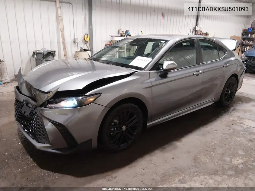 2025 TOYOTA CAMRY VIN 4T1DBADKXSU501093 — фото 2
