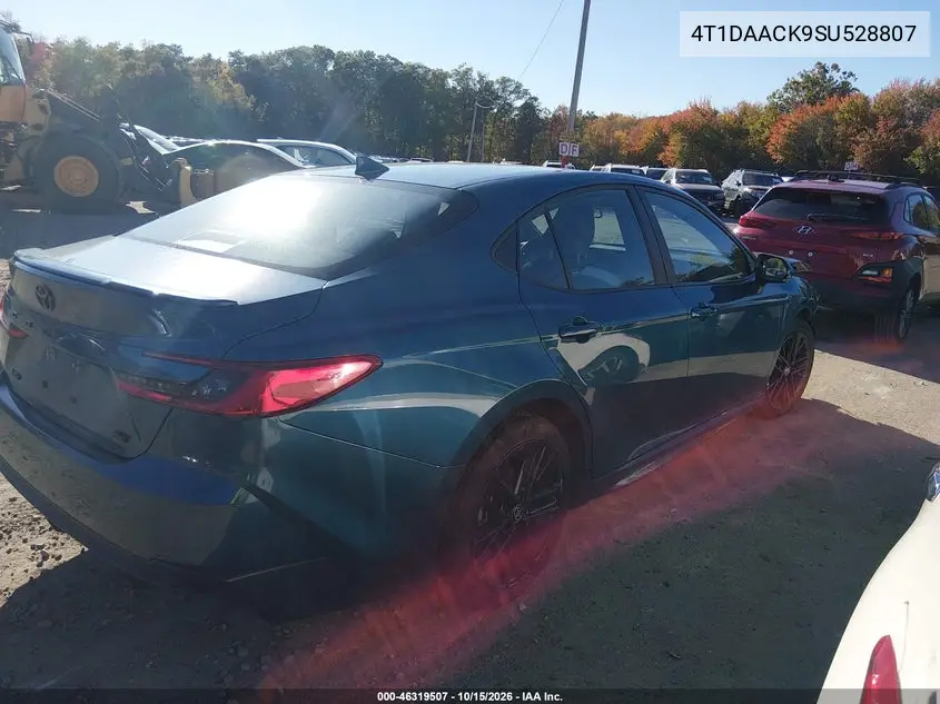 2025 TOYOTA CAMRY VIN 4T1DAACK9SU528807 — фото 4