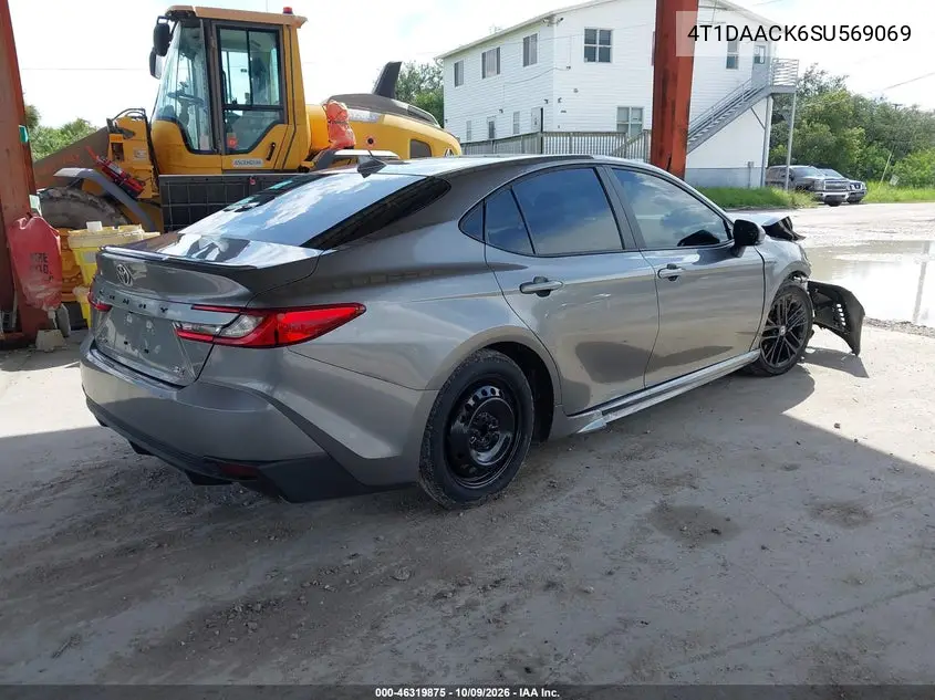 2025 TOYOTA CAMRY VIN 4T1DAACK6SU569069 — фото 4