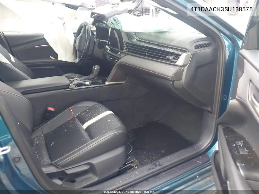 2025 TOYOTA CAMRY VIN 4T1DAACK3SU138575 — фото 5