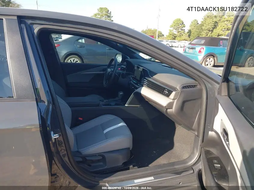2025 TOYOTA CAMRY VIN 4T1DAACK1SU182722 — фото 5