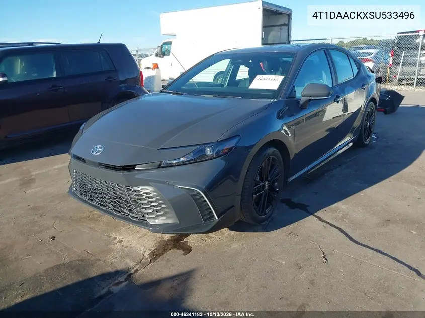 2025 TOYOTA CAMRY VIN 4T1DAACKXSU533496 — фото 2