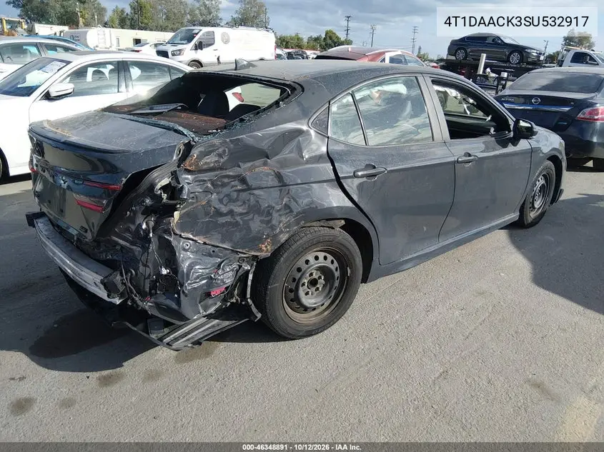 2025 TOYOTA CAMRY VIN 4T1DAACK3SU532917 — фото 4