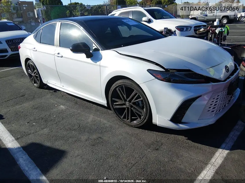 TOYOTA CAMRY 2025, VIN 4T1DAACK6SU075066