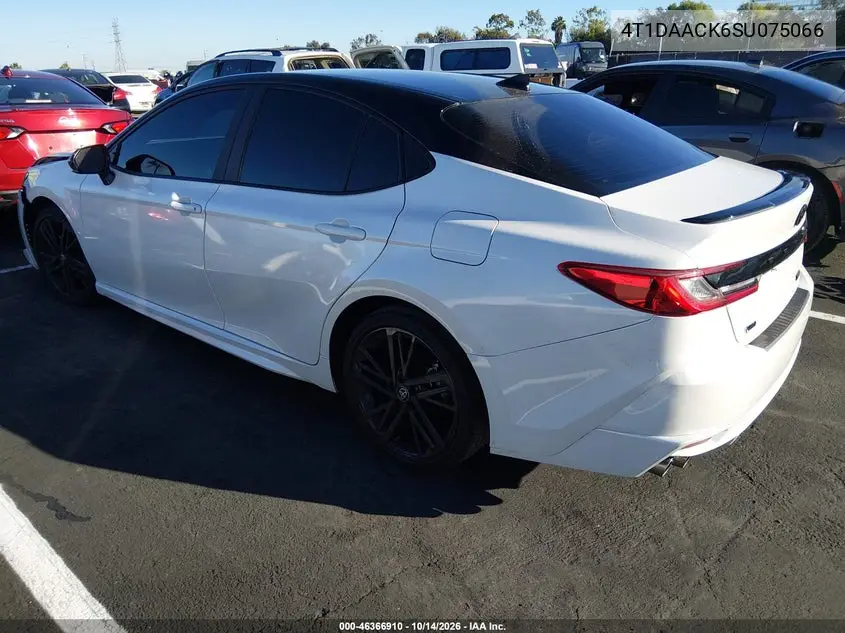 2025 TOYOTA CAMRY VIN 4T1DAACK6SU075066 — фото 3