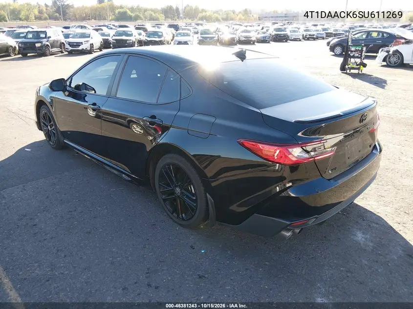 2025 TOYOTA CAMRY VIN 4T1DAACK6SU611269 — фото 3