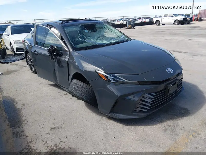 TOYOTA CAMRY 2025, VIN 4T1DAACK2SU075162