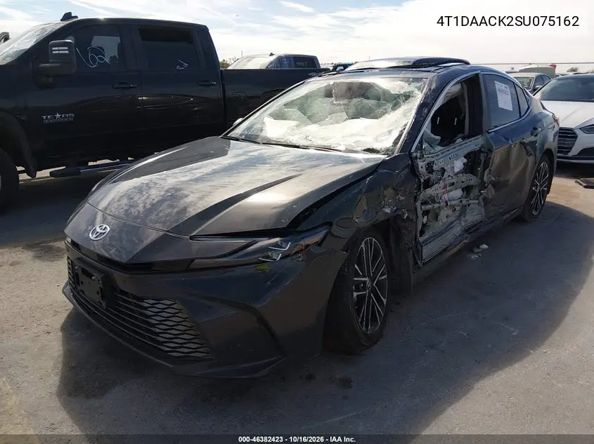 2025 TOYOTA CAMRY VIN 4T1DAACK2SU075162 — фото 2