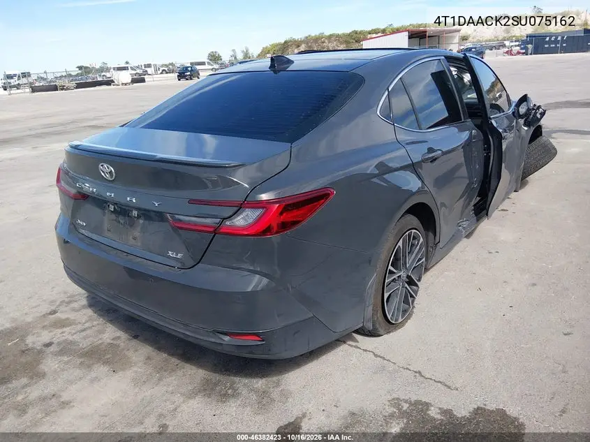 2025 TOYOTA CAMRY VIN 4T1DAACK2SU075162 — фото 4