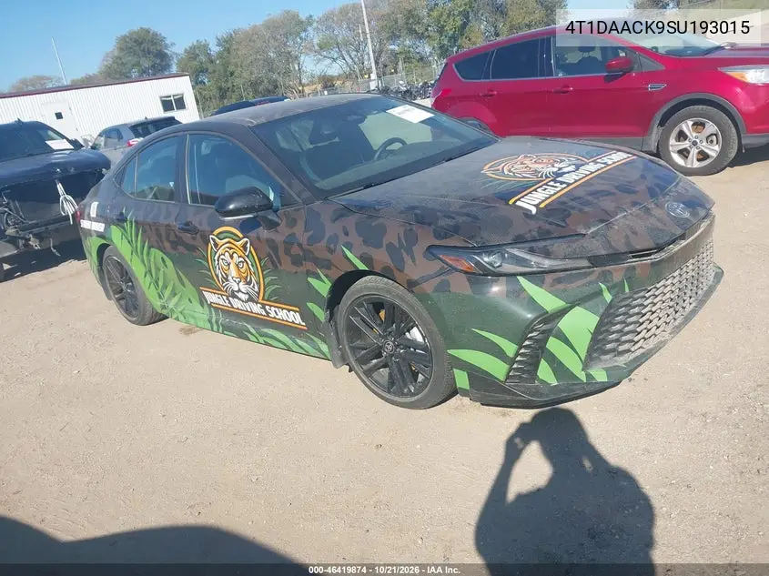 TOYOTA CAMRY 2025, VIN 4T1DAACK9SU193015