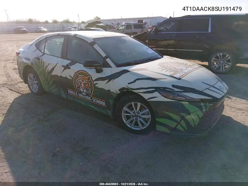 TOYOTA CAMRY 2025, VIN 4T1DAACK8SU191479