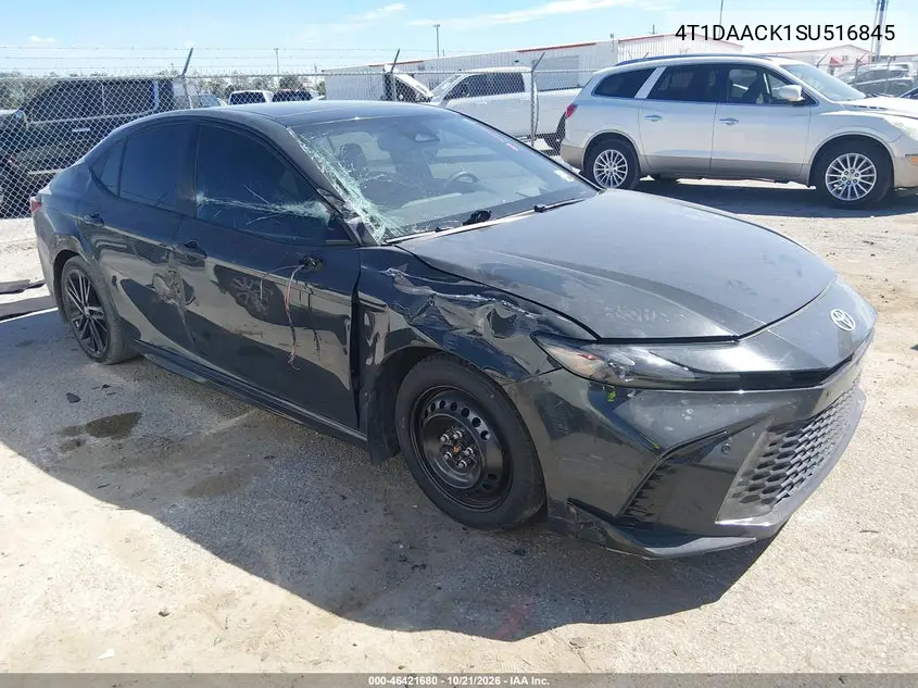 TOYOTA CAMRY 2025, VIN 4T1DAACK1SU516845