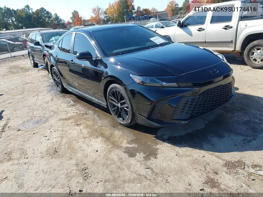 TOYOTA CAMRY 2025, VIN 4T1DAACK9SU174416