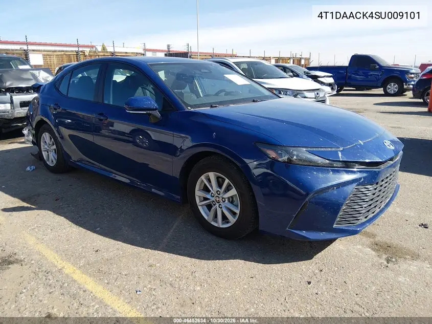 TOYOTA CAMRY 2025, VIN 4T1DAACK4SU009101