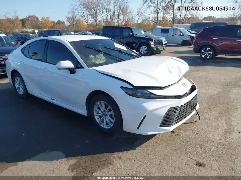 TOYOTA CAMRY 2025, VIN 4T1DAACK6SU054914