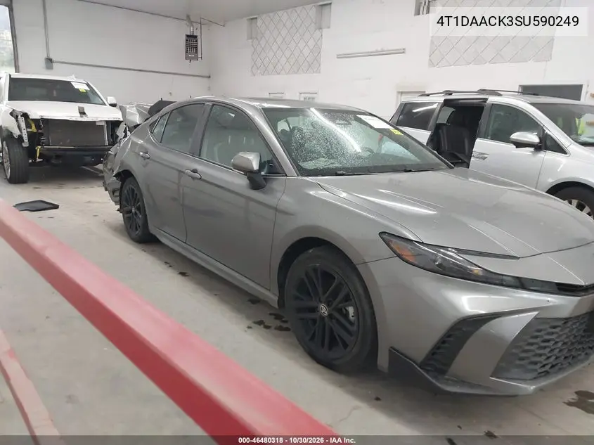 TOYOTA CAMRY 2025, VIN 4T1DAACK3SU590249