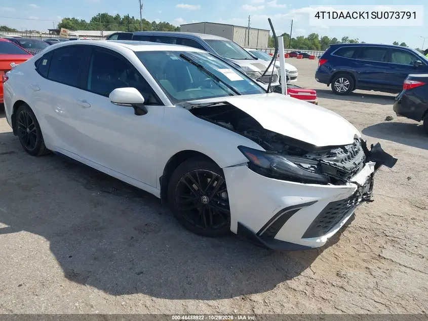 TOYOTA CAMRY 2025, VIN 4T1DAACK1SU073791