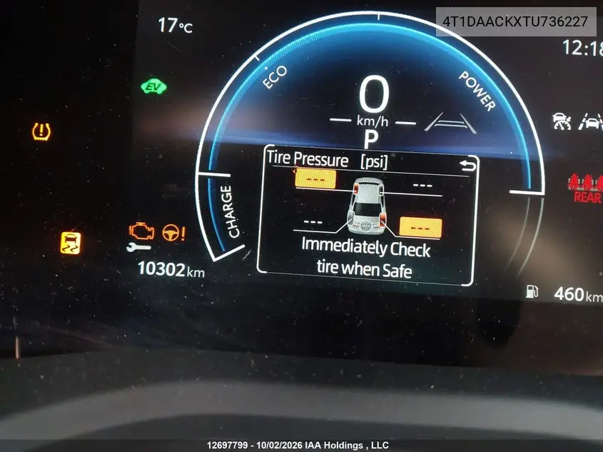 2026 TOYOTA CAMRY VIN 4T1DAACKXTU736227 — фото 15