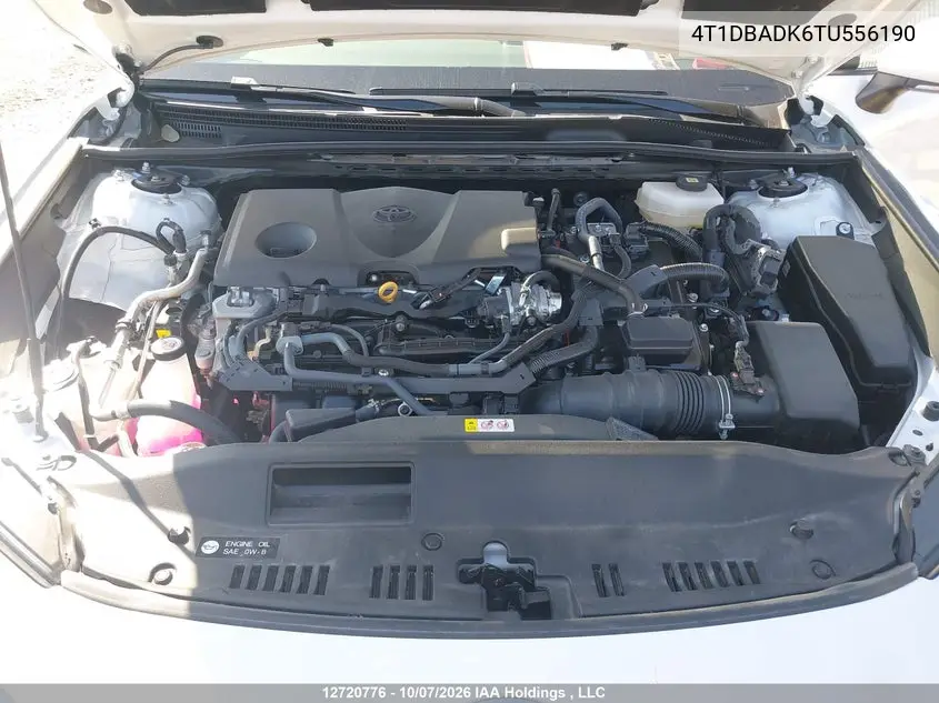 2026 TOYOTA CAMRY VIN 4T1DBADK6TU556190 — фото 10