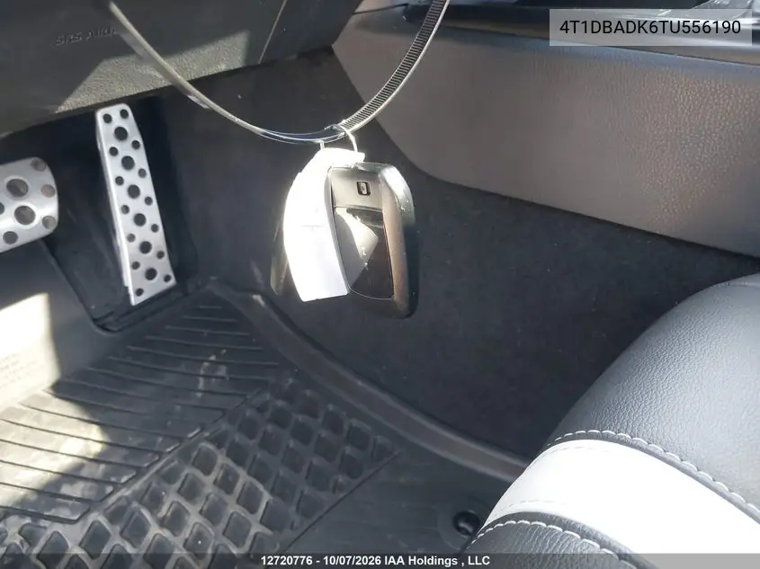 2026 TOYOTA CAMRY VIN 4T1DBADK6TU556190 — фото 11