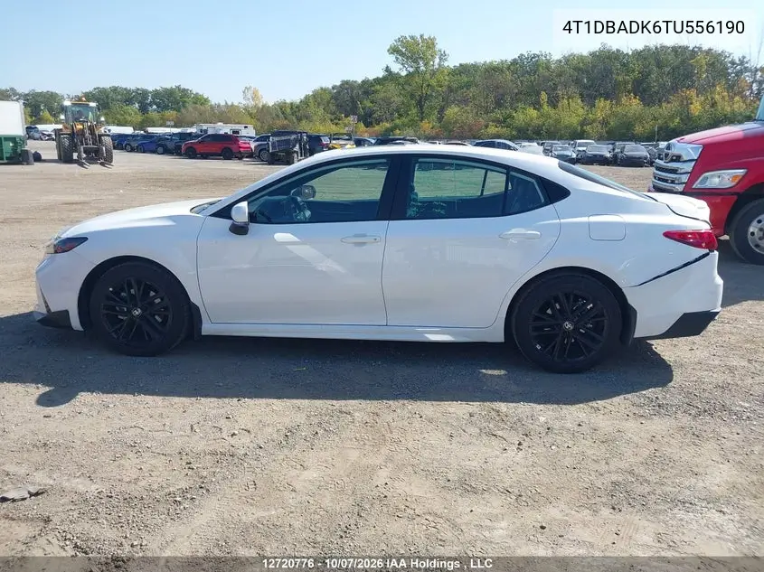 2026 TOYOTA CAMRY VIN 4T1DBADK6TU556190 — фото 14