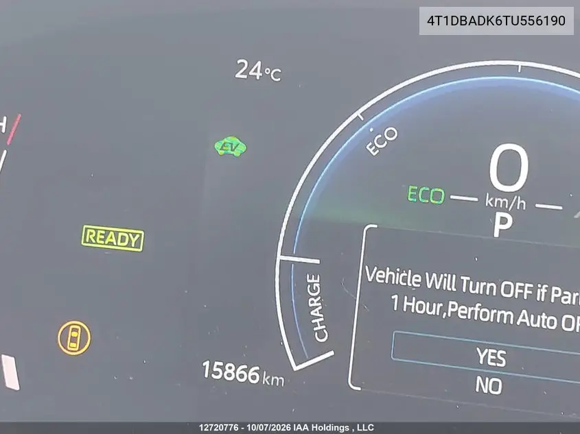2026 TOYOTA CAMRY VIN 4T1DBADK6TU556190 — фото 15