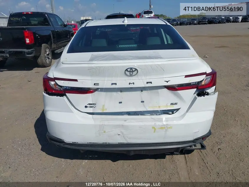 2026 TOYOTA CAMRY VIN 4T1DBADK6TU556190 — фото 16