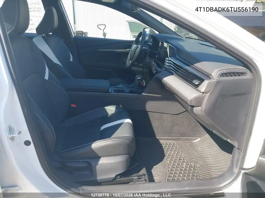 2026 TOYOTA CAMRY VIN 4T1DBADK6TU556190 — фото 5