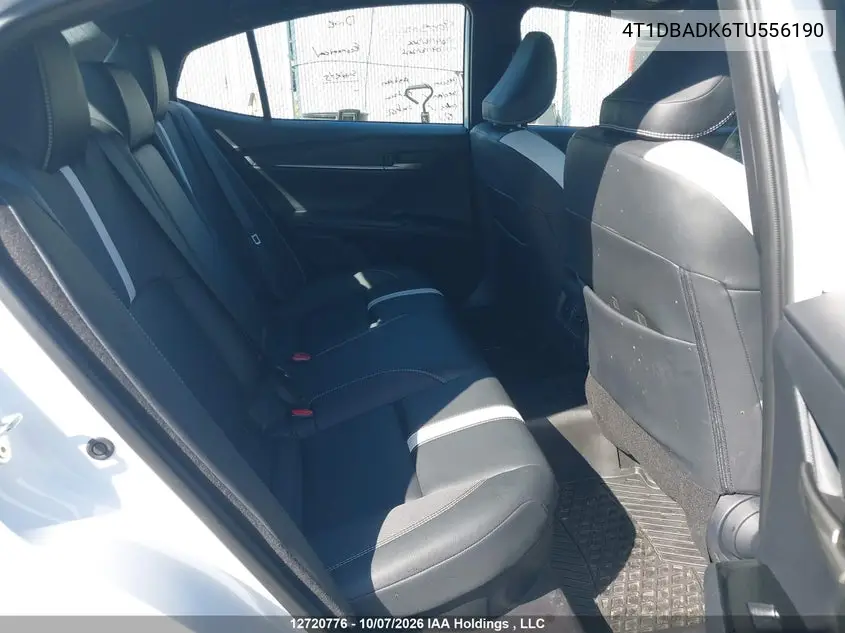 2026 TOYOTA CAMRY VIN 4T1DBADK6TU556190 — фото 8