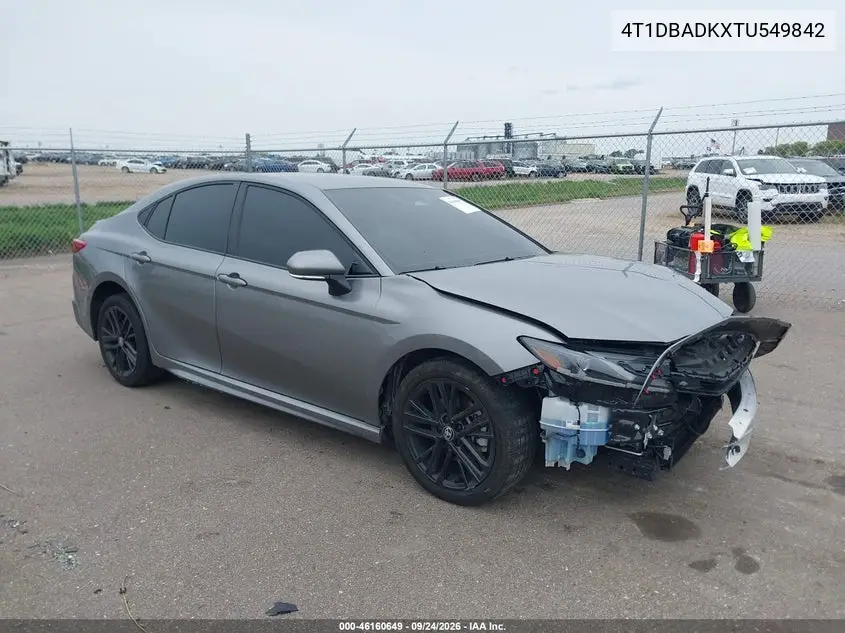 TOYOTA CAMRY 2026, VIN 4T1DBADKXTU549842